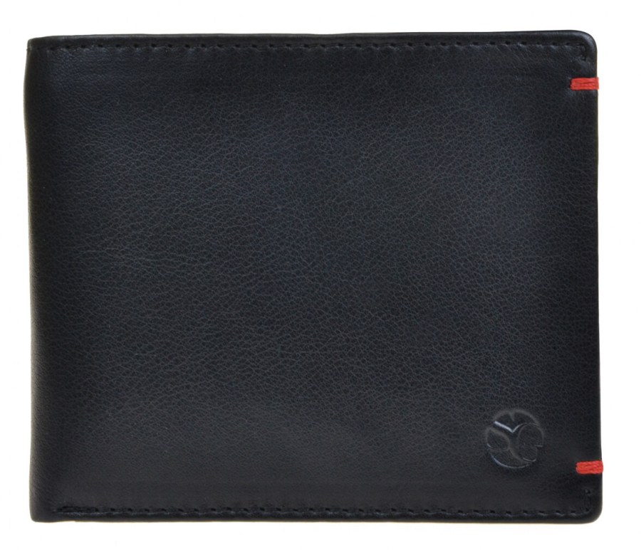 SEGALI Pánská kožená peněženka 7108 black - Peněženky Kožené peněženky
