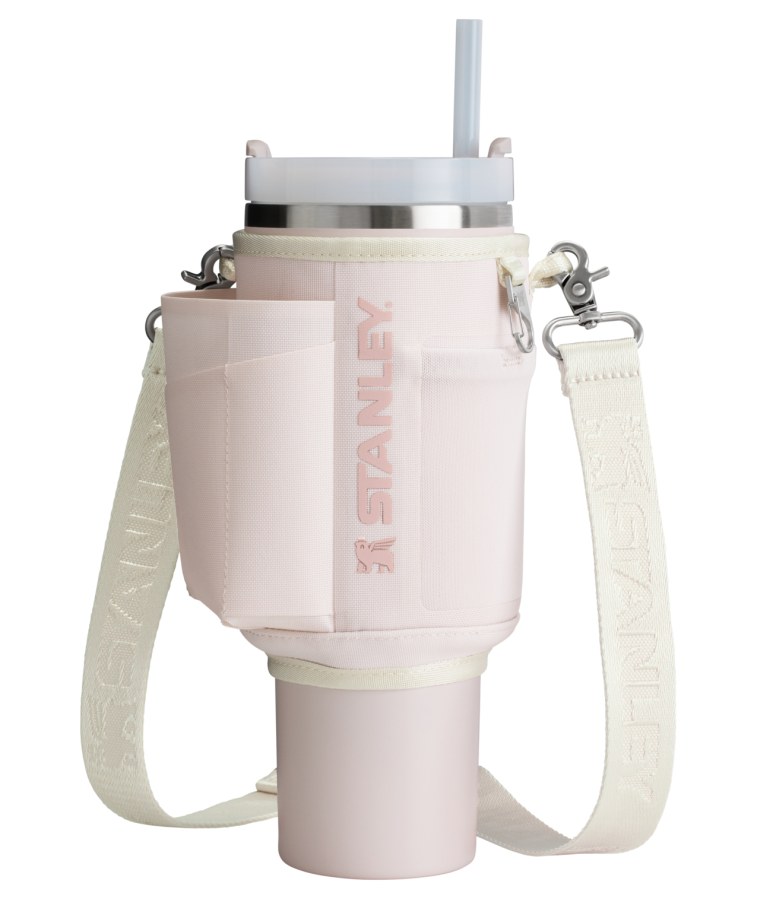 Stanley 1913 Nosička The All-Day Quencher/Cup Carry-All na 1180 ml Rose Quartz - Stylové doplňky Láhve na pití a&nbsp;termosky