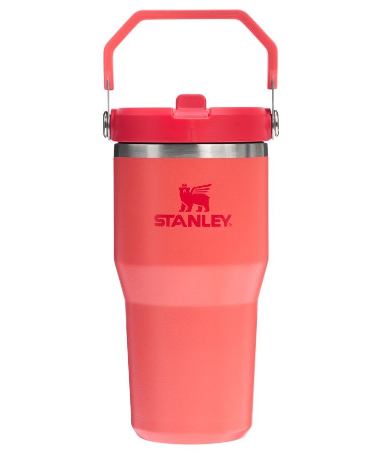 Stanley 1913 Termoláhev s&nbsp;integrovanou slámkou The IceFlow™ Tumbler 600 ml Hot Coral - Stylové doplňky Láhve na pití a&nbsp;termosky