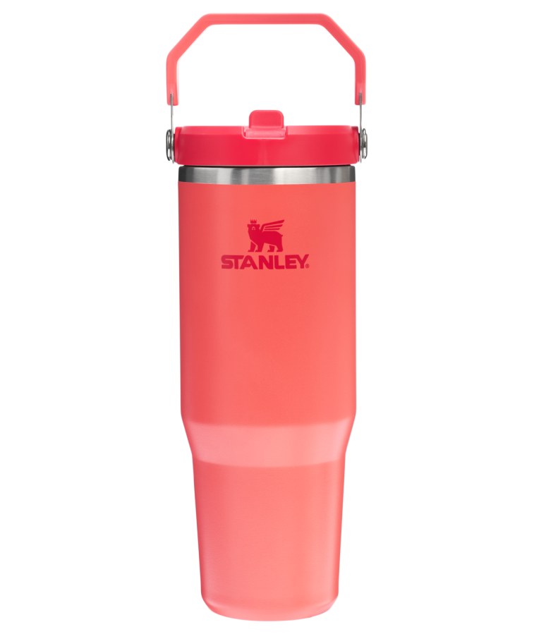 Stanley 1913 Termoláhev s&nbsp;integrovanou slámkou The IceFlow™ Tumbler 890 ml Hot Coral - Stylové doplňky Láhve na pití a&nbsp;termosky
