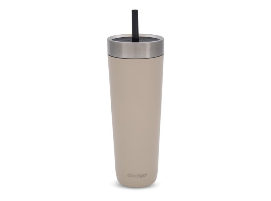 Contigo Termohrnek Luxe Spillproof Tumbler - Světle hnědá 720 ml