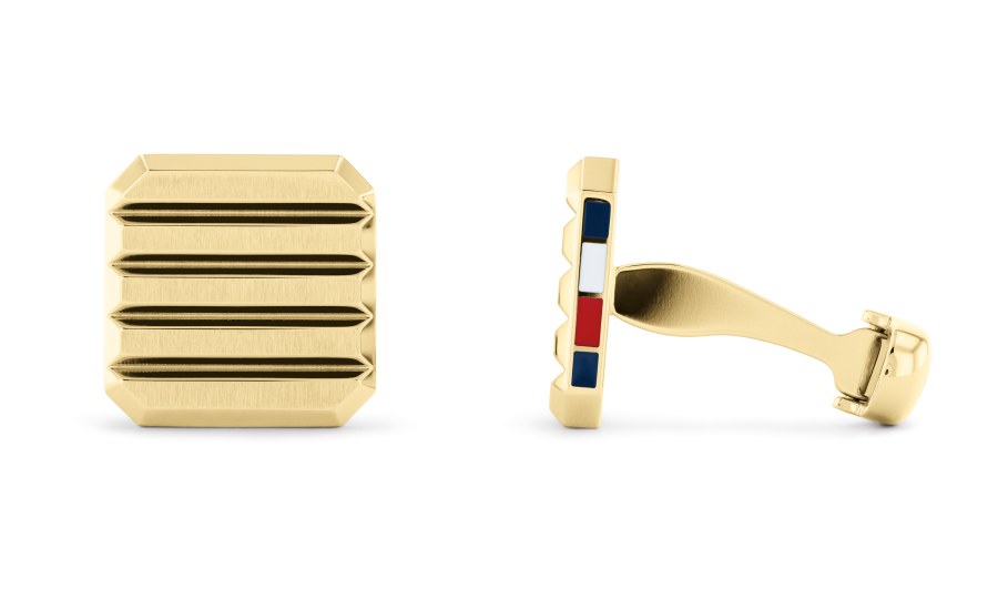 Tommy Hilfiger Pozlacené manžetové knoflíčky 2790487 Tommy Hilfiger Pozlacené manžetové knoflíčky 2790487 - Manžetové knoflíčky