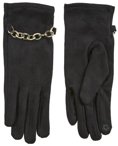 Verde Dámské rukavice 02-670 Black