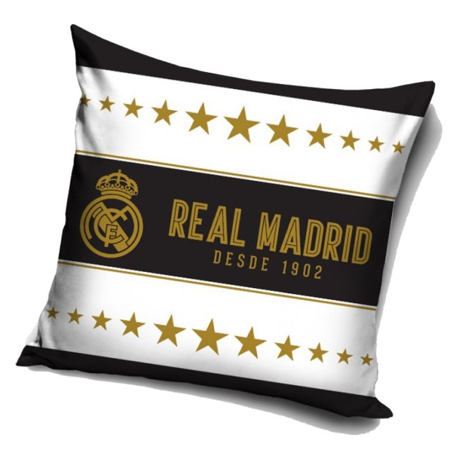 Polštářek Real Madrid Gold Stars - Real Madrid Povlečení a polštáře