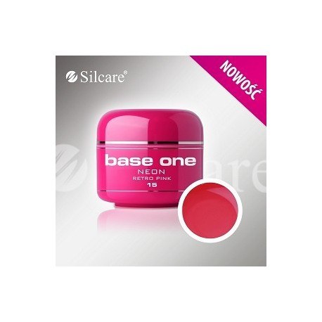 Barevný gel neon Retro Pink 5 ml - Péče o ruce Barevné UV gely Barevné UV gely - nové Neon