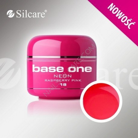 Barevný gel neon Raspberry Pink 5 ml - Péče o ruce Barevné UV gely Barevné UV gely - nové Neon