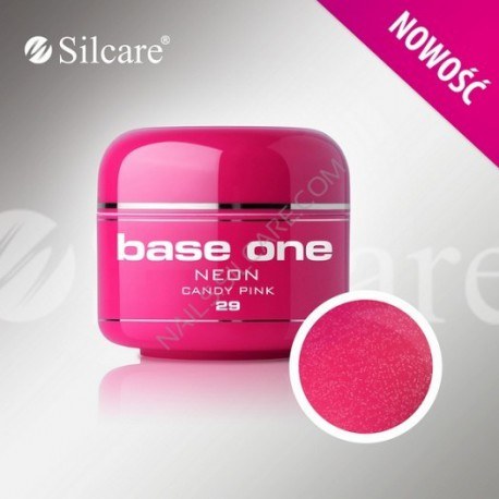 Barevný gel neon Candy Pink 5 ml - Péče o ruce Barevné UV gely Barevné UV gely - nové Neon