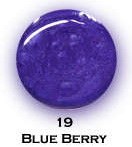 UV gel barevný perleťový Blue Berry 5 ml - Péče o ruce Barevné UV gely Perleťové barevné UV gely