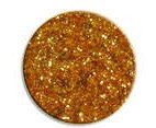 UV gel barevný glitrový Gold Glitter 5 ml
