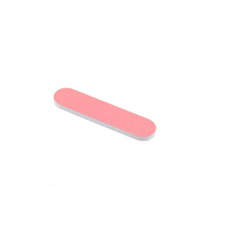 Pilník 240/240 mini růžový - Péče o ruce Leštičky, leštící bloky a pilníky na nehty pro nehtovou modeláž a manikúru Pilníky na nehty pro nehtovou modeláž a manikúru - rovné