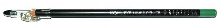 Princessa KOHL PENCIL tužka linkovací dřevěná s ořezávátkem jasně zelená - Péče o ruce Dekorativní kosmetika Tužky linkovací
