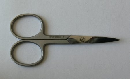 Nůžky na nehty zesílené zahnuté 9 cm
