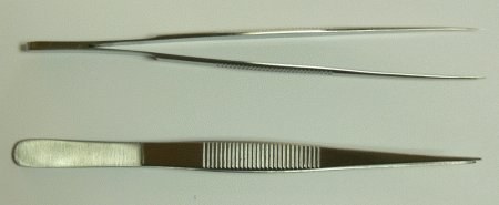 Pinzeta technická 14 cm - Péče o ruce Kleště a nůžky na nehty a kůži pro manikúru a pedikúru, pinzety, pilníky, atd. Pinzety, kovové a safírové pilníky na nehty