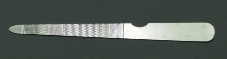 Pilník na nehty kovový, sekaný 12, 5 cm