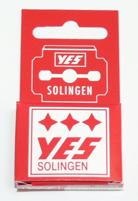 Solingen YES žiletky k seřezávači ztvrdlé kůže na patách 10 ks