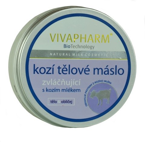 Vivapharm Tělové máslo s kozím mlékem 200 ml - Péče o ruce Péče o pleť a tělo Vivaco Tělové krémy, mléka a balzámy