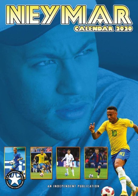 Nástěnný kalendář Neymar 2020 - Národní týmy Kalendáře