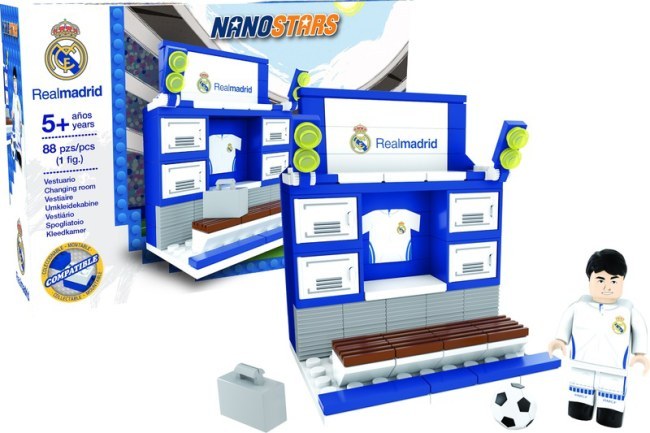 Lego Nanostars Real Madrid - šatna - Real Madrid Hry a puzzle
