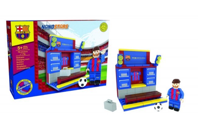 Lego Nanostars FC Barcelona - šatna - FC Barcelona Hry a puzzle