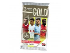 Balíček fotbalových kartiček Topps Gold Premier League 2017/18