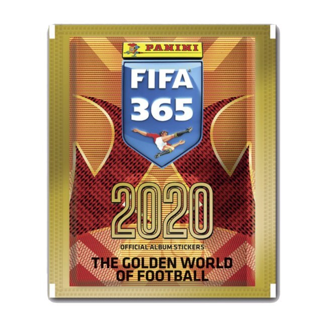 Balíček fotbalových samolepek Panini FIFA 365 - 2020 - Vánoce Kartičky