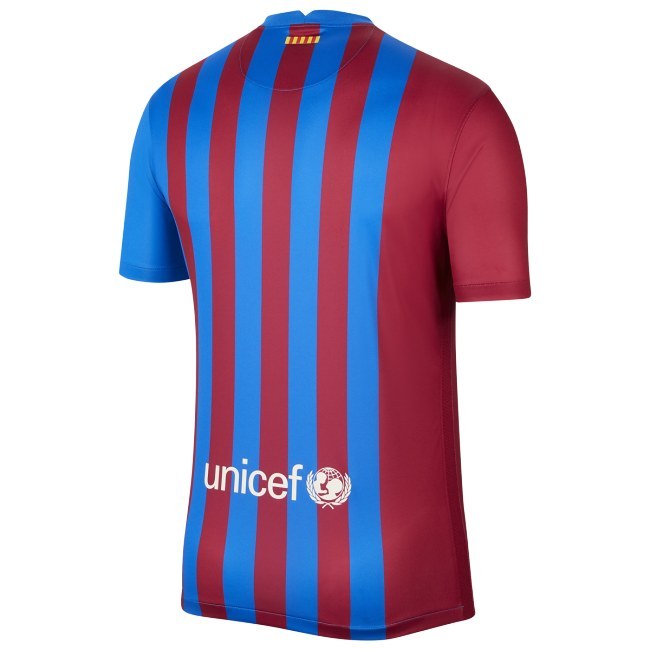 Nike FC Barcelona domácí 2021/2022 červená/modrá UK M - FC Barcelona Oblečení