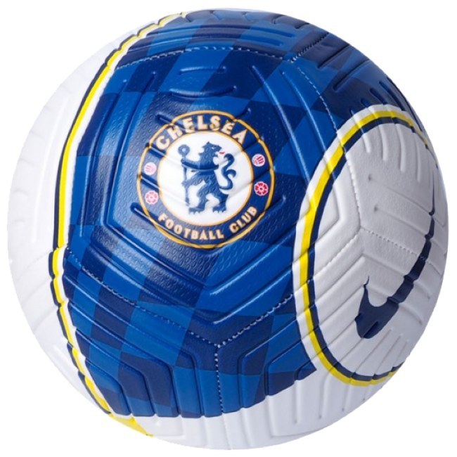 Nike Chelsea FC Strike bílá/modrá UK 5 - Fanouškovské míče Míče