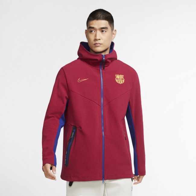 Nike FC Barcelona Tech Pack rudá/tmavě modrá UK L - FC Barcelona Oblečení