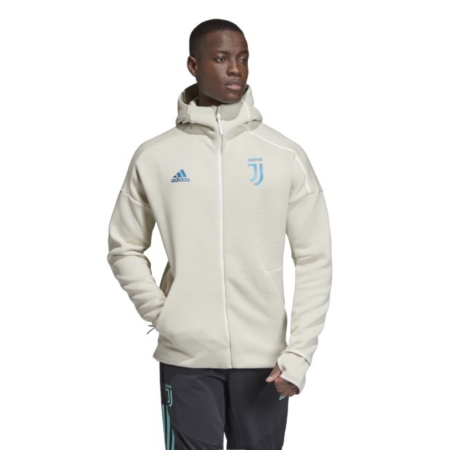 Adidas Juventus FC Z.N.E. HD 3.0 béžová/světle modrá UK M - Výprodej Fanshop Oblečení