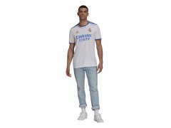 Adidas Real Madrid domácí 2021/2022 bílá/modrá/oranžová UK XL