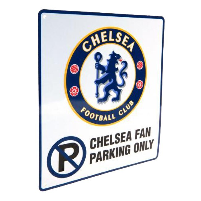 Cedule Chelsea FC Fan Parking Only - Suvenýry