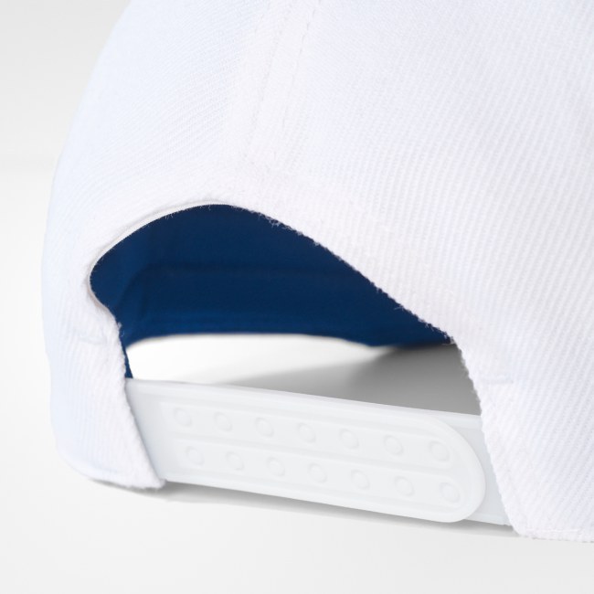 Adidas Kšiltovka Real Madrid bílá/modrá UK OSFM - Výprodej Fanshop Čepice rukavice a šály