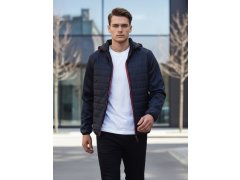 Pánská přechodná bunda TX4401 tmavě modrá - FashionStreet