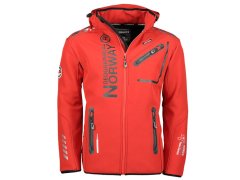 Geographgical Norway softshellová bunda Royaute ASSOR A MEN 068 M WW1973H/GN/Red / Black pánské