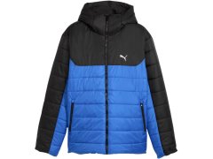 Pánská vyteplená modročerná bunda Puma ESS s kapucí 685211 13 pánské