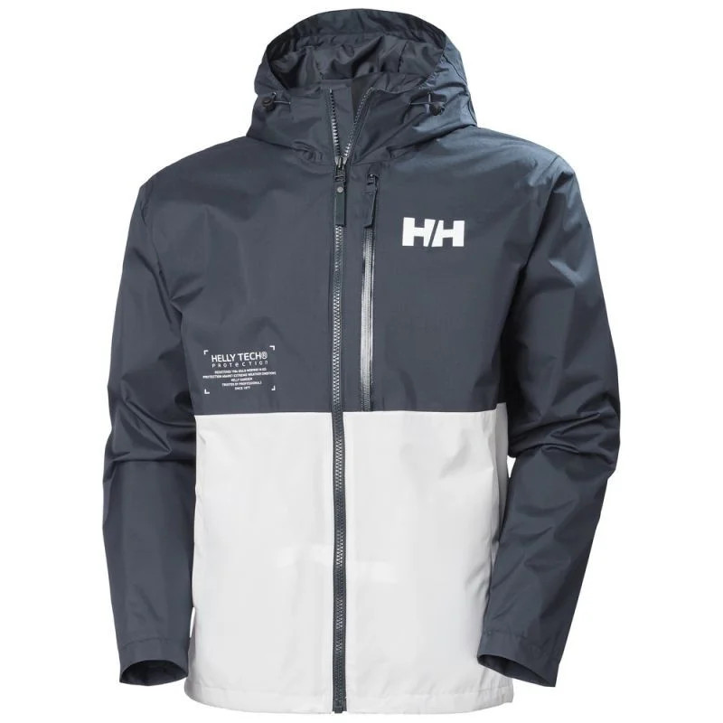Pánská bunda Active Pace M 53085 598 Tmavě šedá s bílou - Helly Hansen