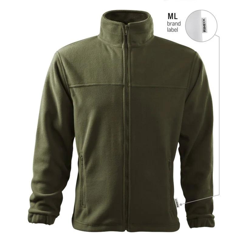 Fleecová bunda Malfini M MLI-501ML military 69