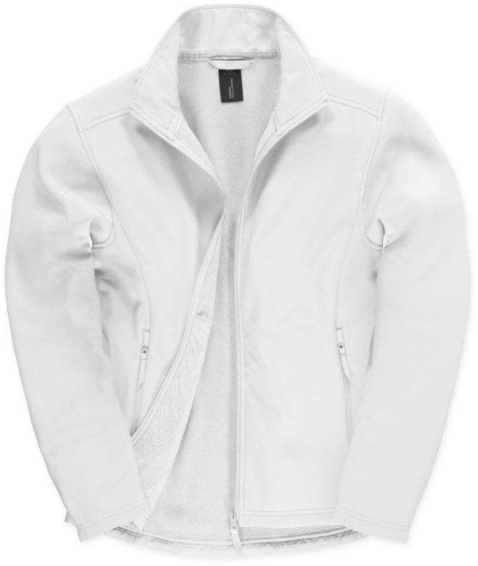 B&C ID.701 Pánská 2-vrstvá softshellová bunda 01.0062 white - Pánské oblečení Muži bundy