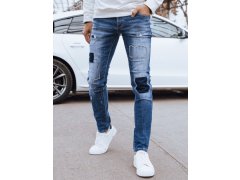 Pánské modré džínové kalhoty UX4297 modré - FashionStreet