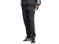 Pánské kalhoty adidas Essentials 3-Stripes Fleece Tapered Cuffed, černé, KY6526