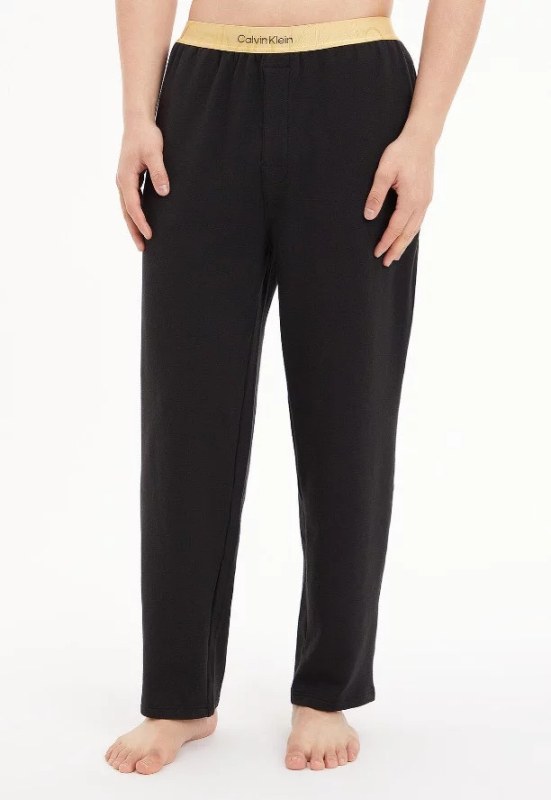 Pánské kalhoty na spaní QS6923E UB1 černá - Calvin Klein