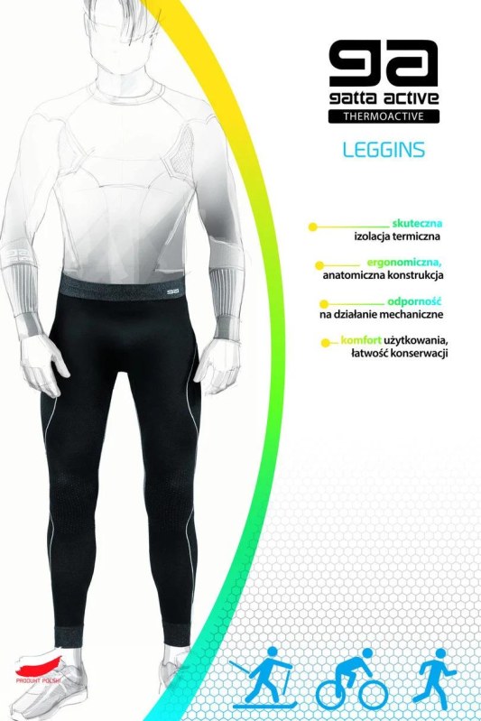 Pánské legíny MEN THERMOACTIV BASIC BLANC