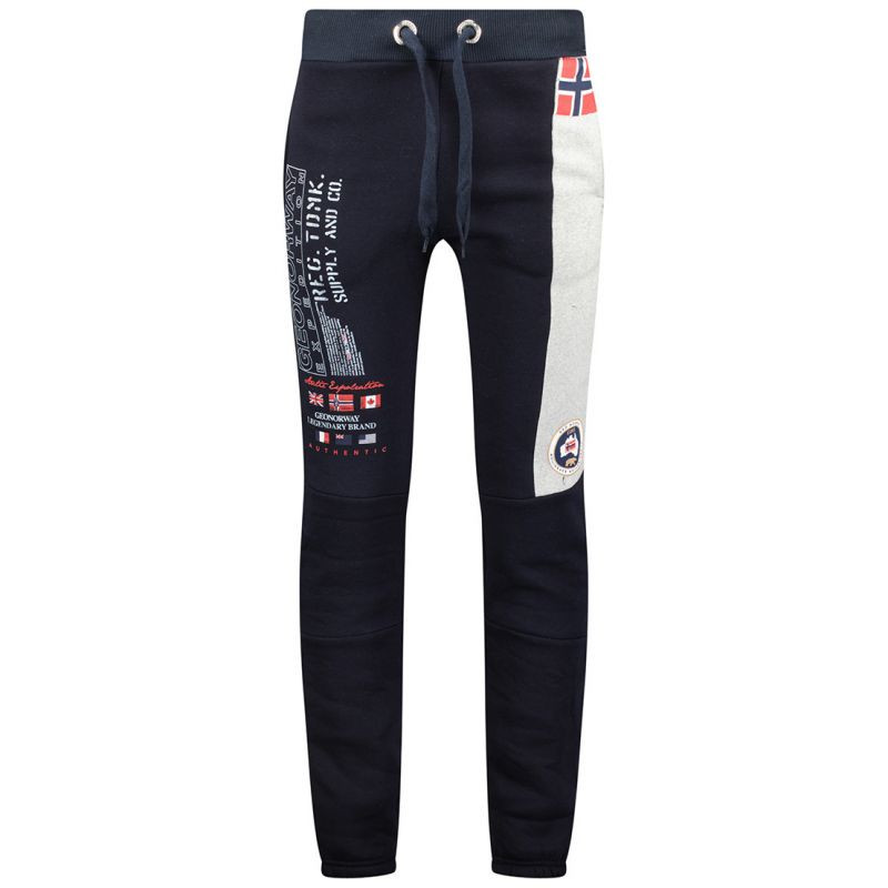 Geographical Norway Merinos kalhoty EO-PR NAVY MEN 100 B67 M WU8131H/GNO/Navy - Pánské oblečení Muži kalhoty