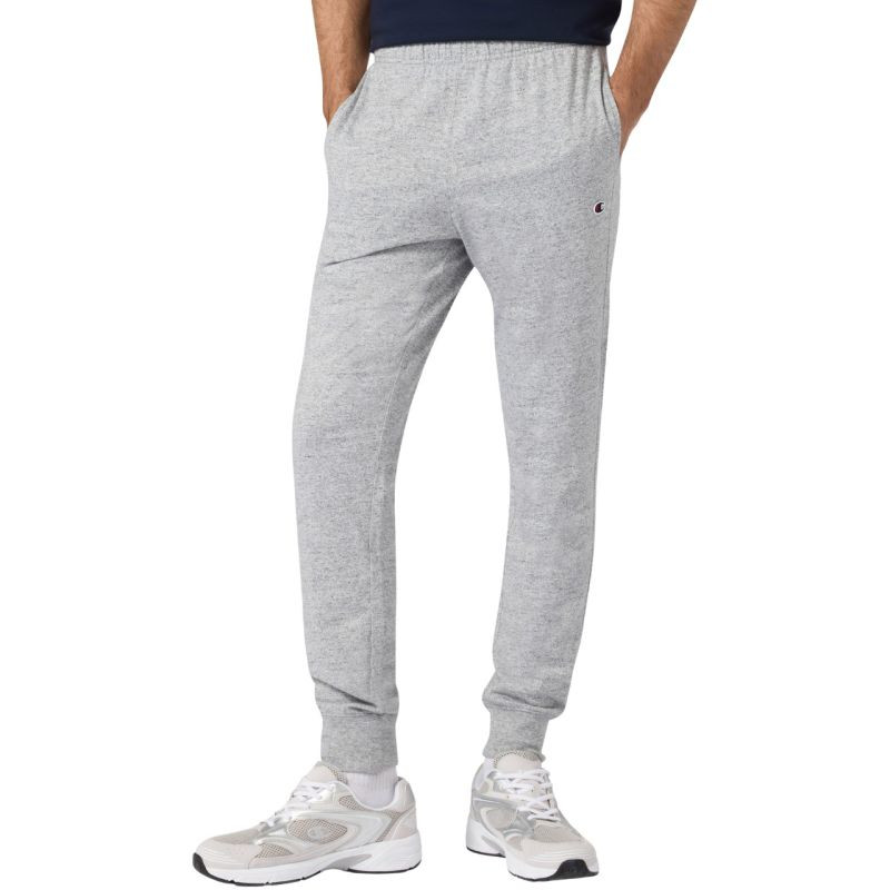 Pánské kalhoty Champion Rib Cuff Pants grey 220307 EM021 - Pánské oblečení Muži kalhoty