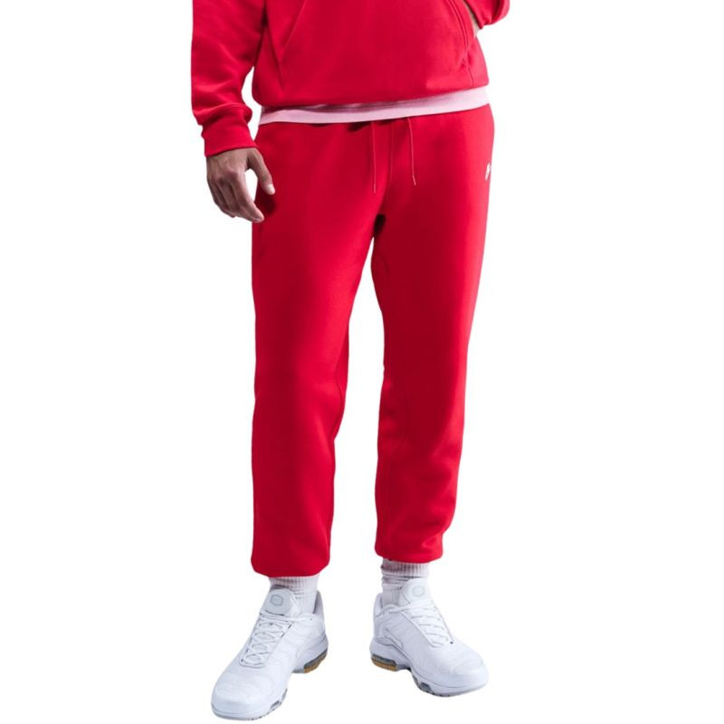 Pánské kalhoty Nike Club BB Jogger, červené, FN3787 657 L