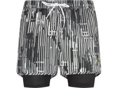 Pánské kraťasy KM0KM00244-021 černobílá - Calvin Klein