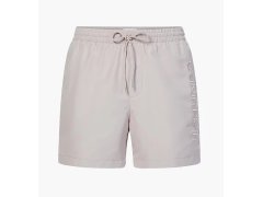 Pánské koupací kraťasy - KM00718 ABM - béžová - Calvin Klein
