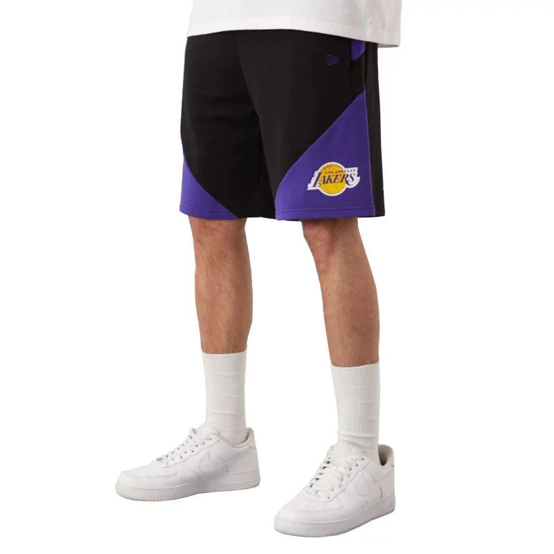 Pánské šortky NBA Team Los Angeles 60284721 Černá mix - Lakers - Pánské oblečení Muži kraťasy