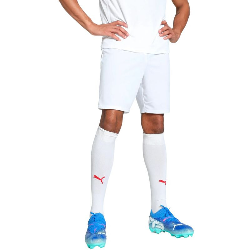 Puma Team Goal pánské šortky bílé 705752 04