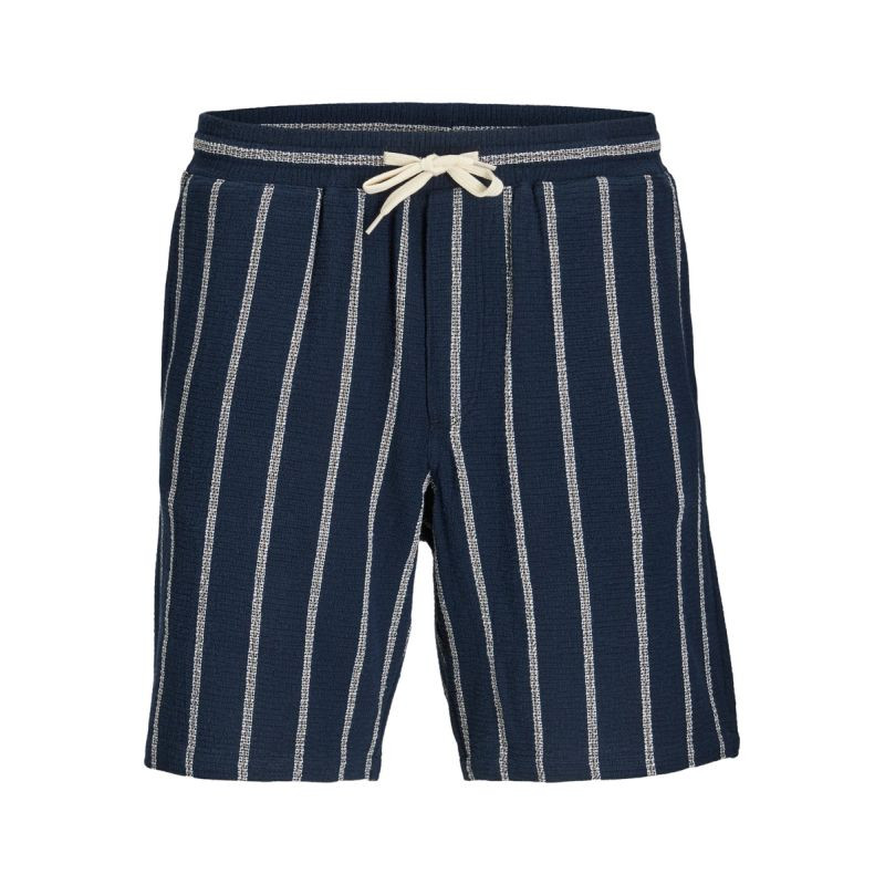 Jack&Jones pánské pruhované šortky JPSTJAIDEN COBA STRIPE JOG SHORTS REG SN SN 12274413 SKY CAPTAIN/STRIPES